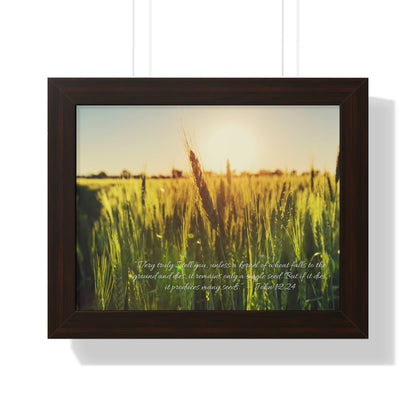 經文框架畫 - Wheat