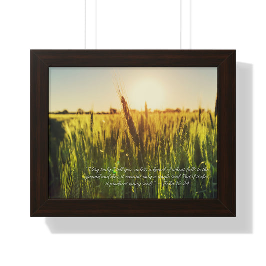 經文框架畫 - Wheat