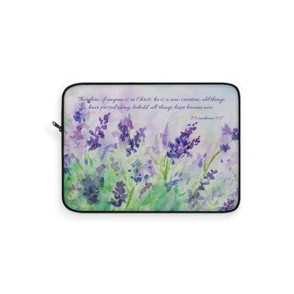 Laptop Sleeve - 2 Corinthians 5:17