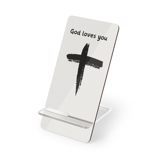 Phone Stand - God Loves You