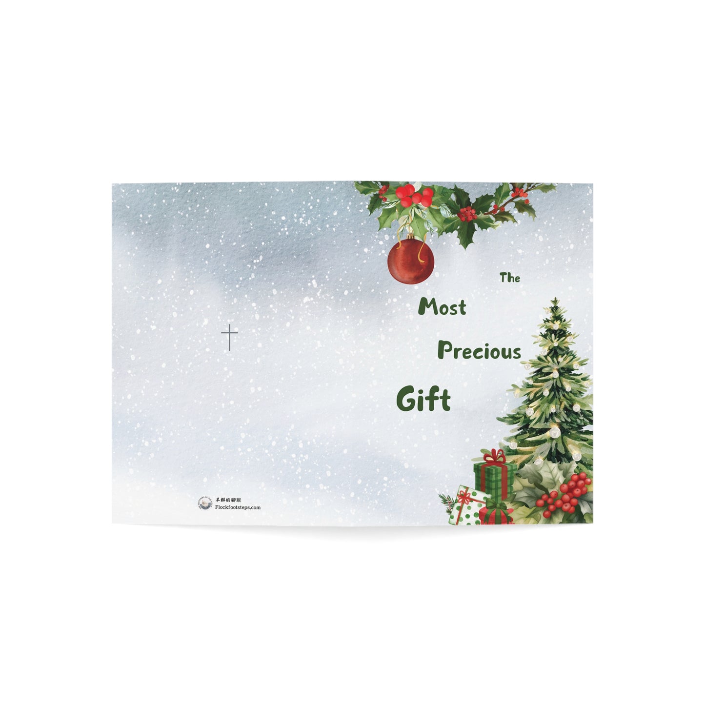 Christmas Card - The Most Precious Gift