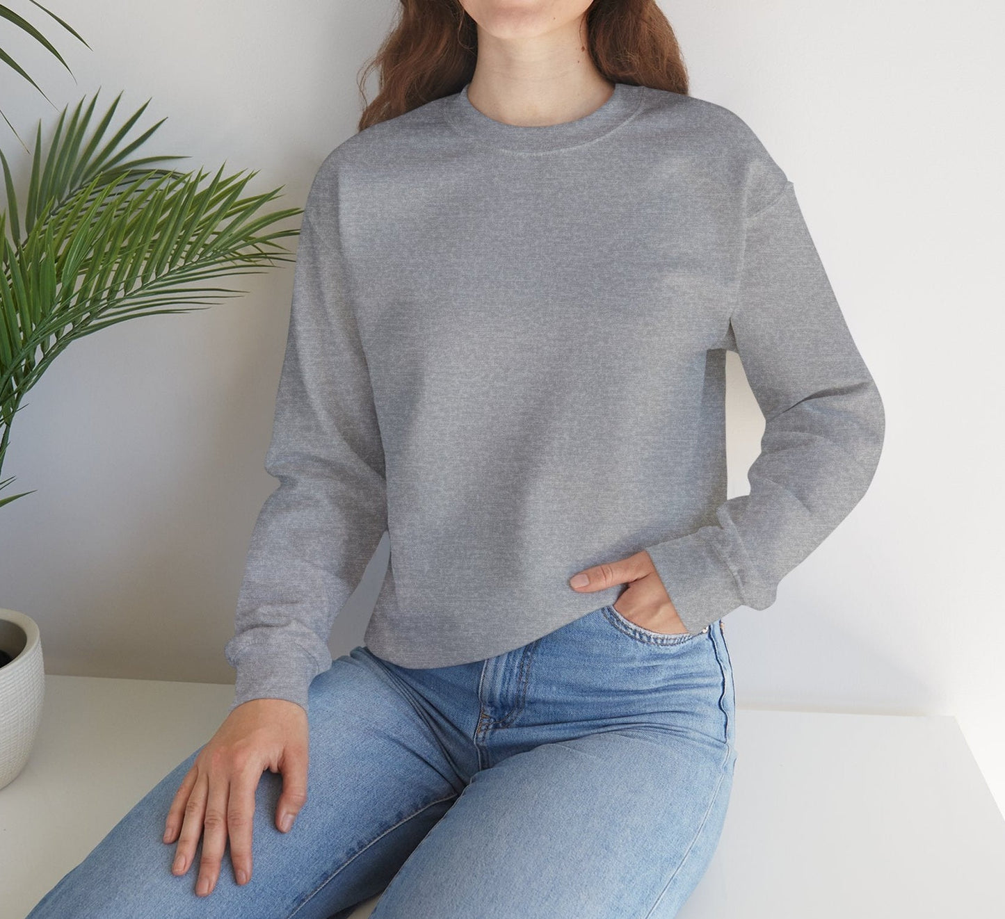 Sweatshirt - 耶穌愛你 (背面印字)