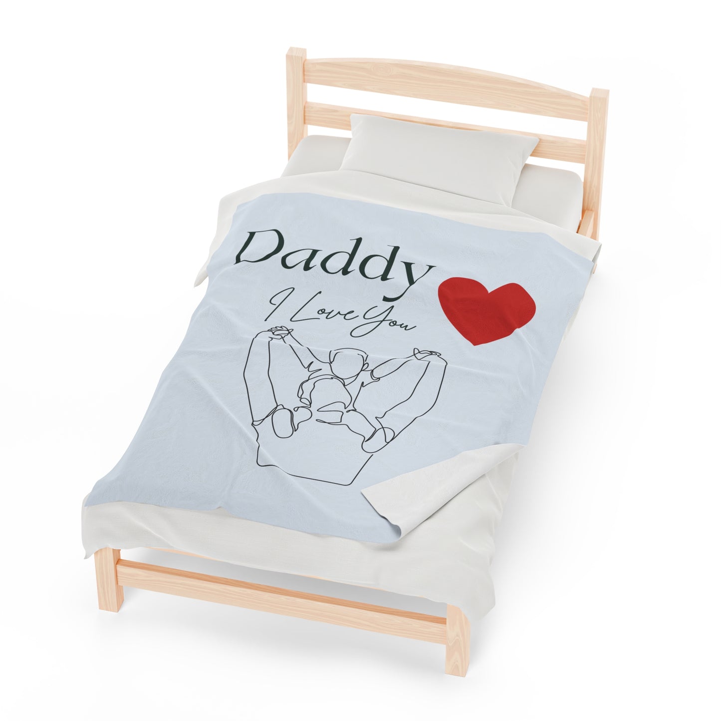 絨面毛毯 - Daddy I Love You
