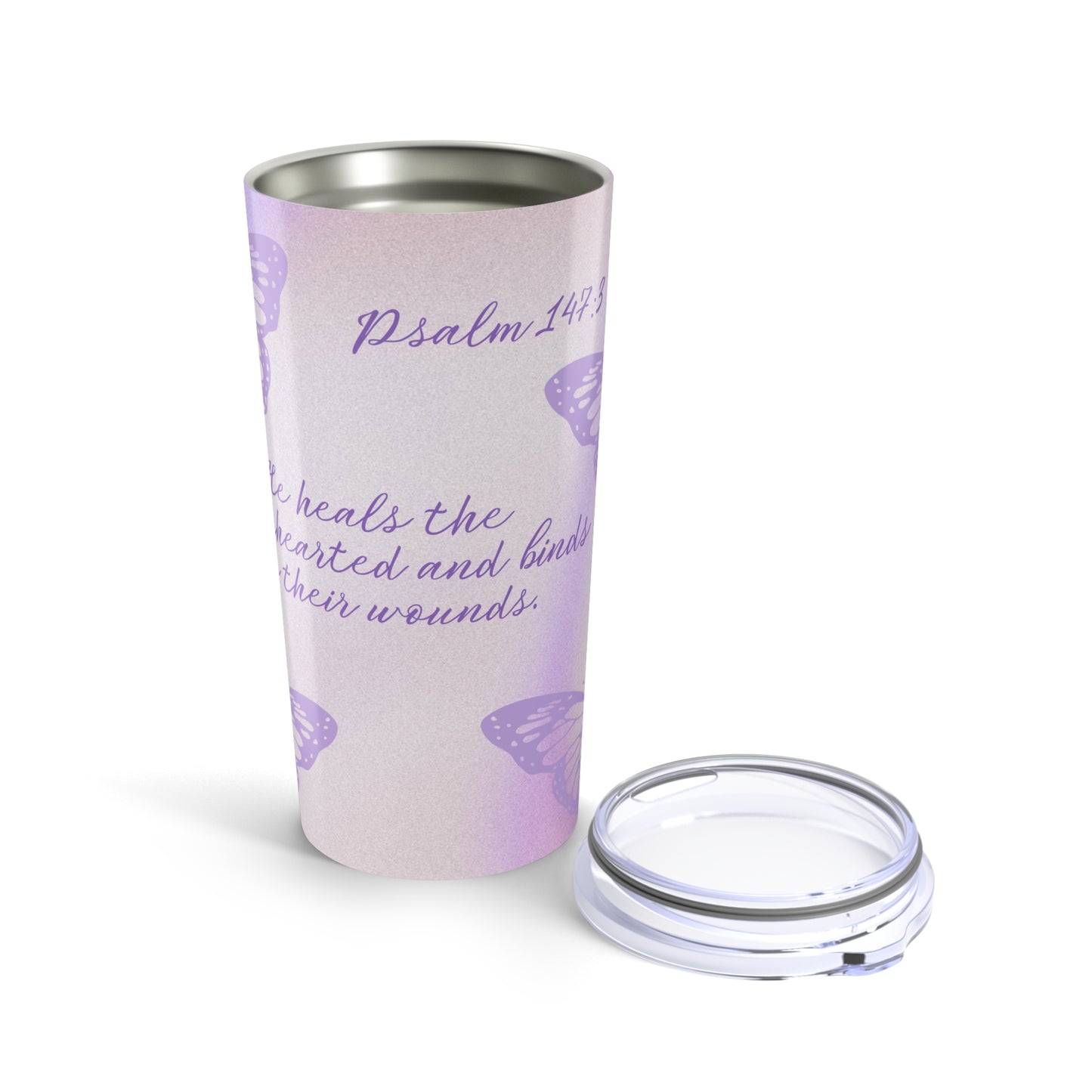 不鏽鋼水杯 — 祂醫治傷心的人｜ Psalm 147:3