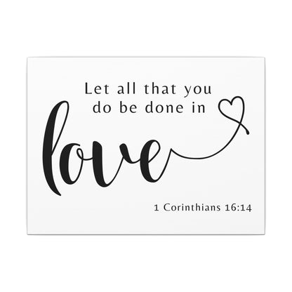 Canvas - 1 Corinthians 16:14