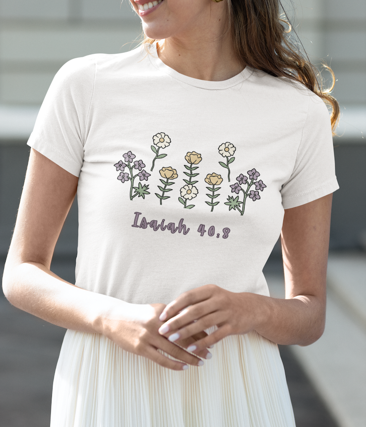 基督徒T恤 以賽亞書 40:8